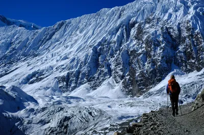 Auf dem Weg zum Tilicho-See