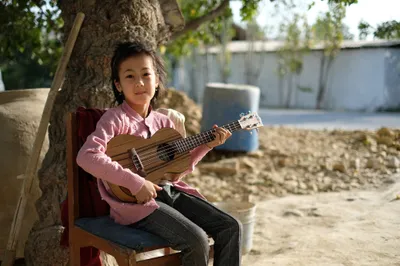 Unsere Ukulele im Dauerbetrieb