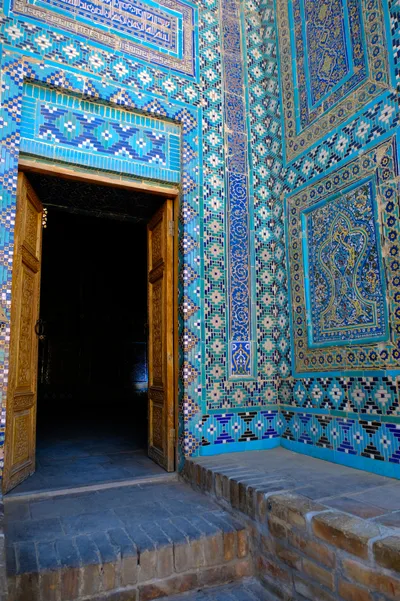 Eingang zu einem Mausoleum