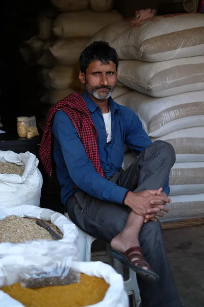 Gewürzmarkt in Delhi