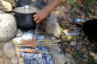 Shashlik: einfach aber gut!