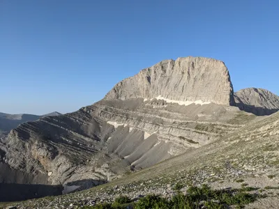 Mount Stefani im Olympus Gebirgsmassiv: Kletterbar :D